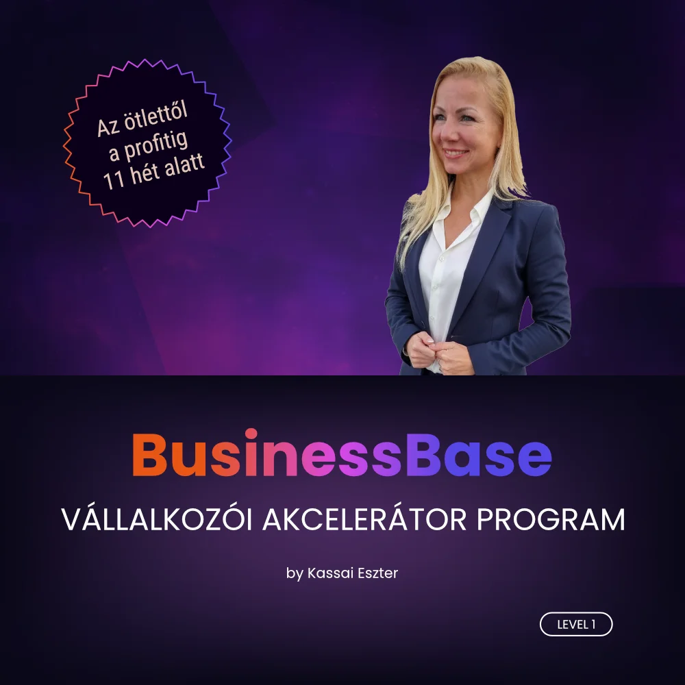 BusinessBase Akcelerátor Program Level 1 | egyösszegű